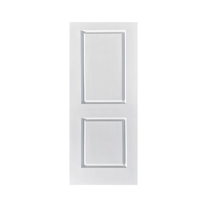 Calhome 80'' Solid + Manufactured Wood Paneled Painted with Installation Hardware Kit Barn Door