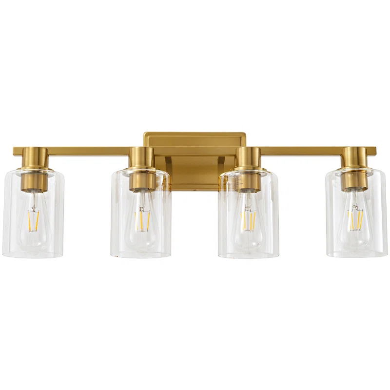4 - Light Dimmable Vanity Light Mirror Headlights