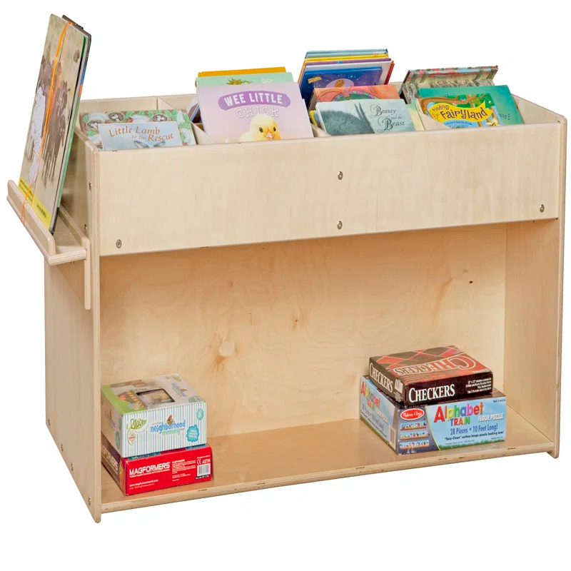 Wood Designs Contender Mobile Book Organizer