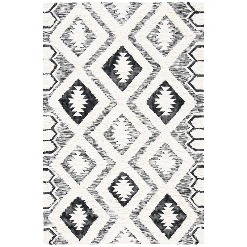 Union Rustic Southam Natura Hand Woven Wool Southwestern Rug