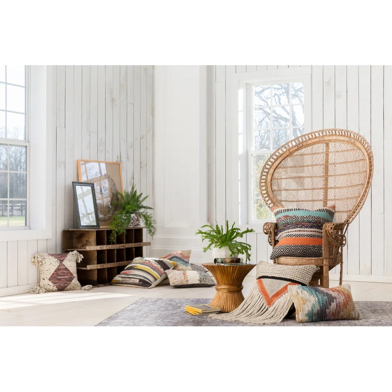 Loloi Rugs Striped Down Throw Pillow