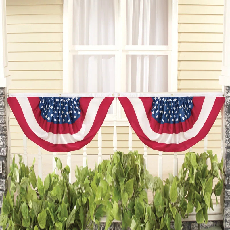 Winston Brands Double Sided 6'' H x 20'' W Nylon Bunting