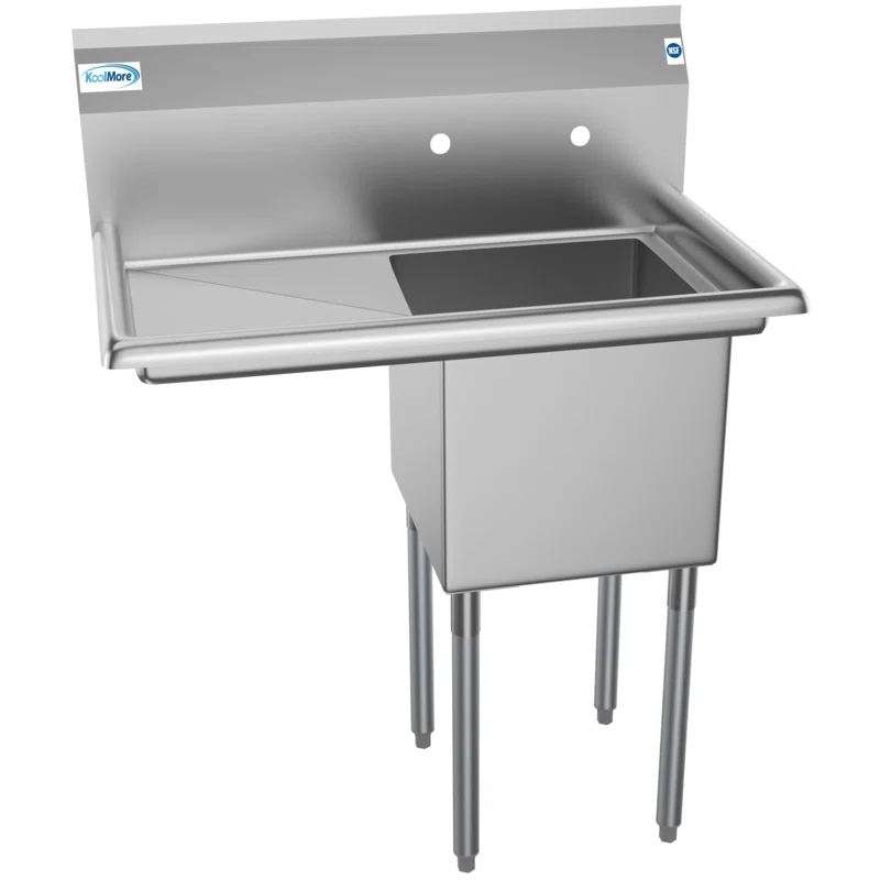 33" x 21" Freestanding Service Sink