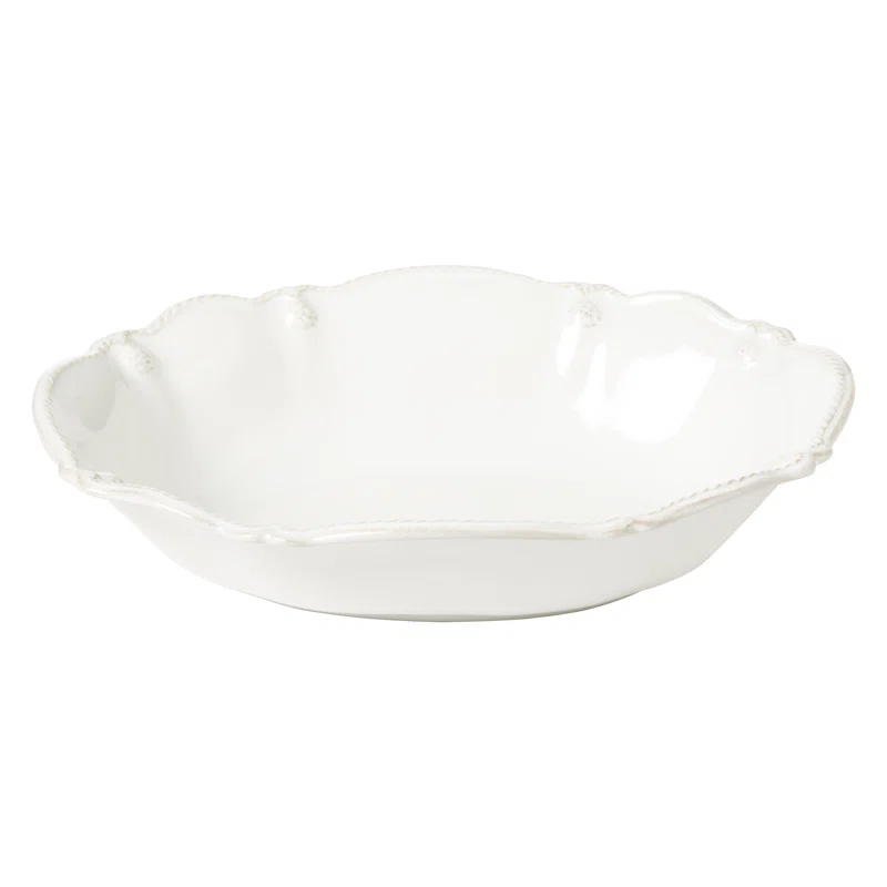 Juliska Berry & Thread Oval Serving Bowl - Whitewash