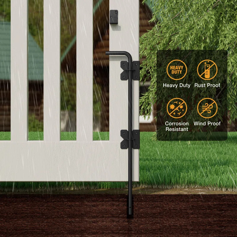 Lazio 18'' H x 3'' W Metal Fencing Kits