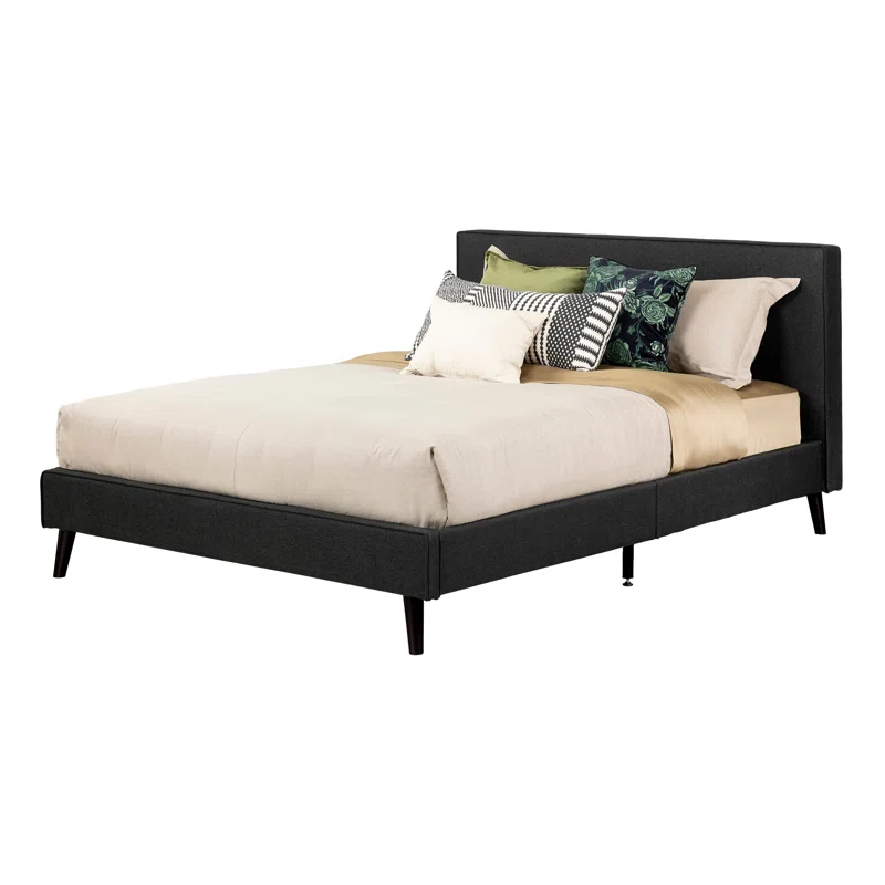 South Shore Gravity Queen Upholstered Platform Bed