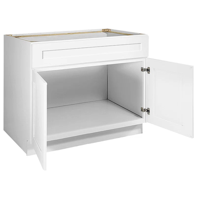 Design House Design House Brookings Unassembled Shaker Sink Base Kitchen Cabinet, White