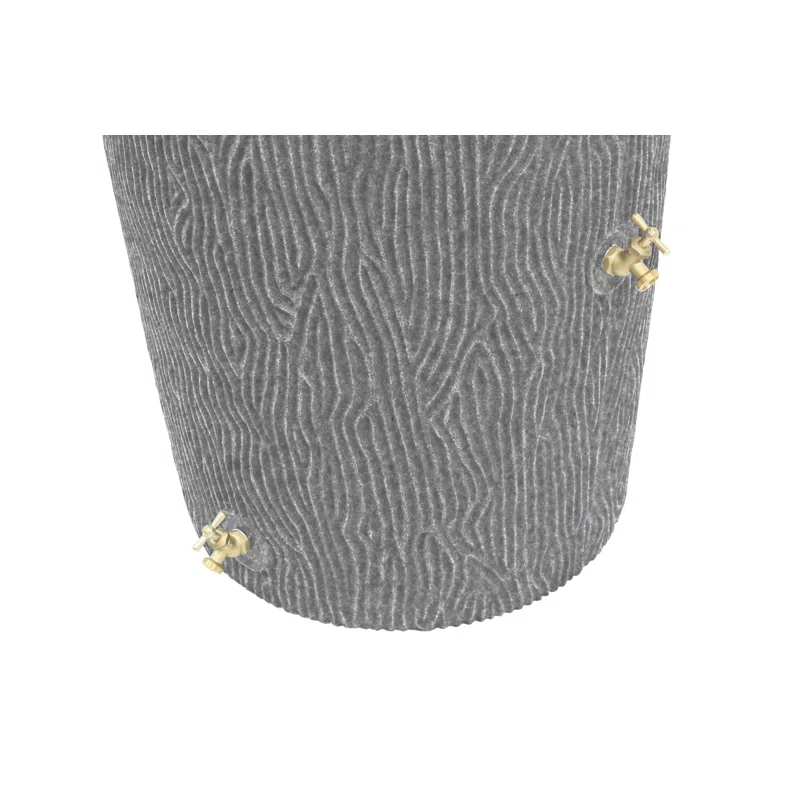 Good Ideas Good Ideas 50 Gallons Plastic Drainable Dual Overflow Planter Rain Barrel