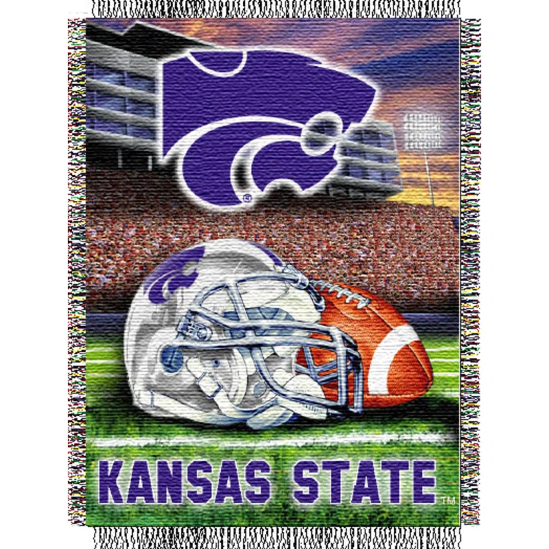 Northwest Co. NCAA Throw Blanket, Homefield Advantage College Sports Decor, 48x60 Inches