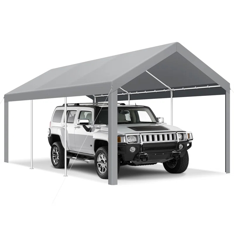 Cobizi Carport 10'x20' Heavy Duty Portable Garage, Upgraded Car Canopy