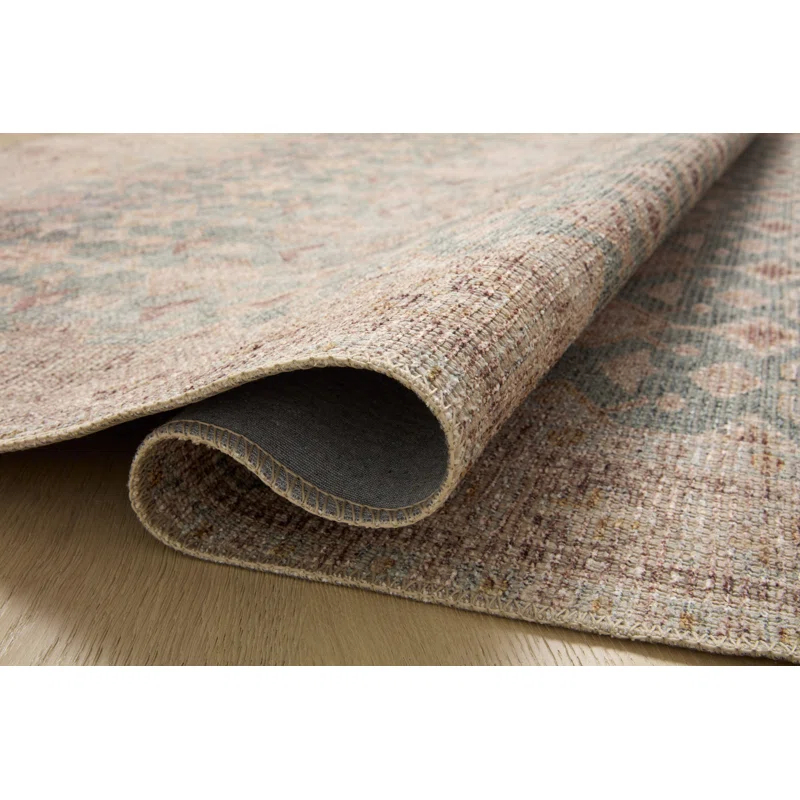 Angela Rose x Loloi Angela Rose x Loloi Aubrey Aqua / Sand Area Rug