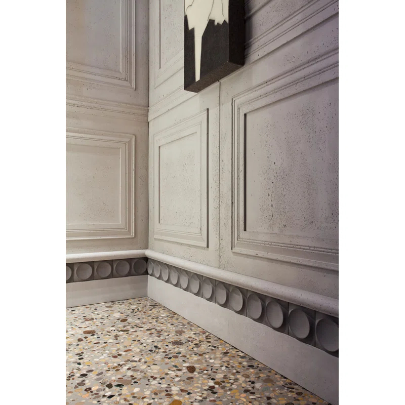 1-3/8 in D x 2 in W x 78-3/4 in L Primed White Plain Polyurethane Panel Moulding (Set of 3)