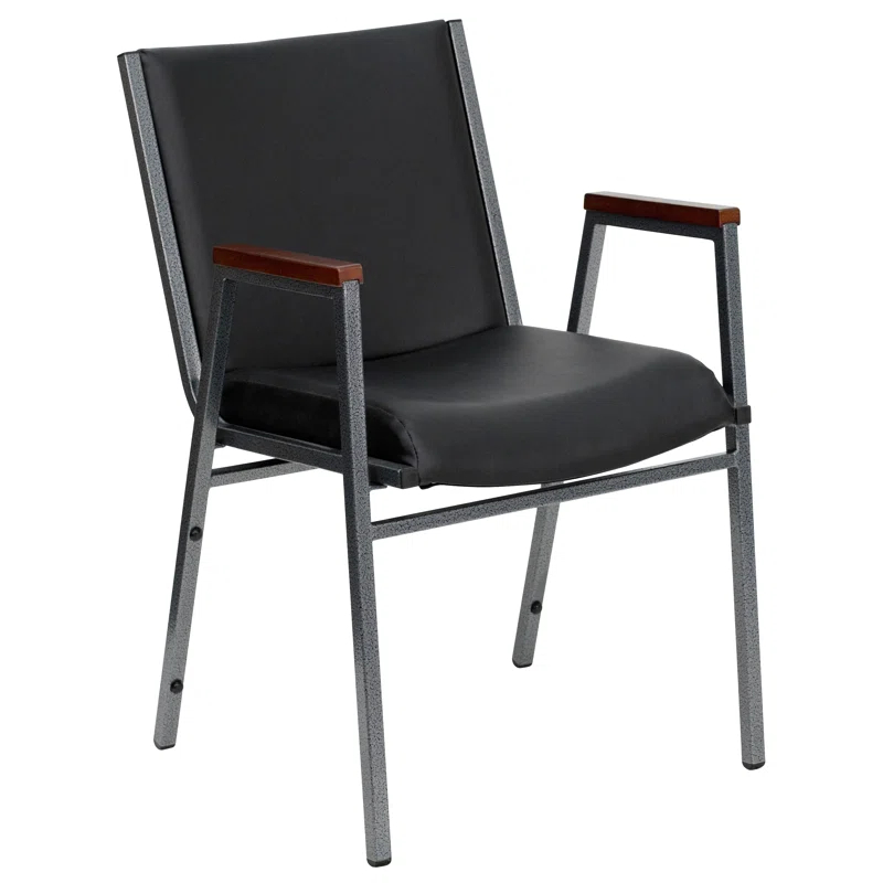 Offex Aliya Heavy Duty Stack Chair with Arms