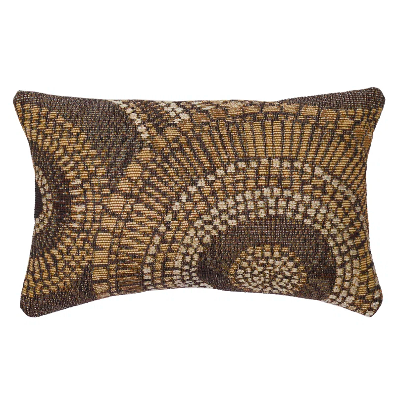 Marina Abstract Indoor/Outdoor Throw Pillow