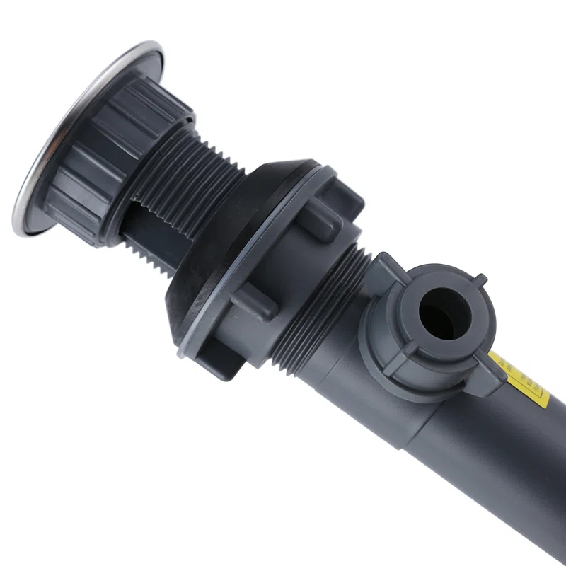 WOWOW X3001CX2 Lift Rod Bathroom Sink Drain with Overflow (Set of 2)