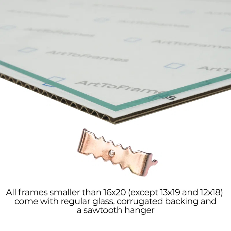 ArtToFrames Wood Matte Picture Frame with Mat