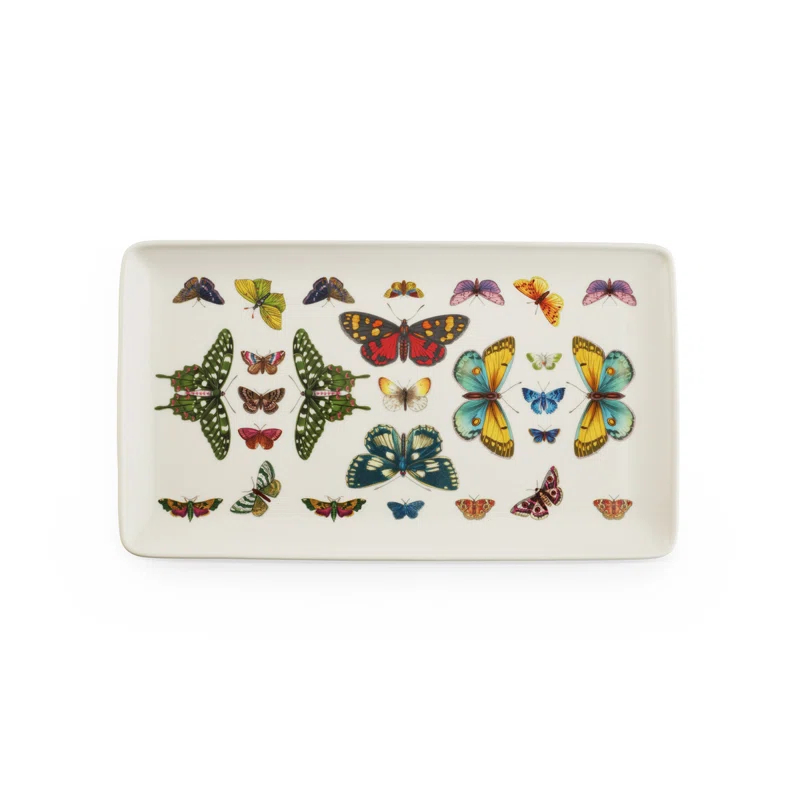 Portmeirion Portmeirion Botanic Garden Harmony Rectangular Tray 13"