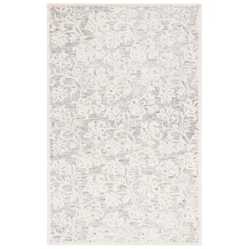 Martha Stewart Rugs Msr Metro Martha Stewart Hand Tufted Wool Pile Floral Rug