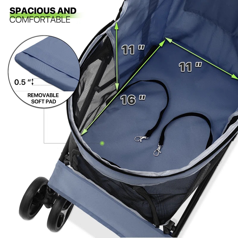 Foldable Pet Stroller