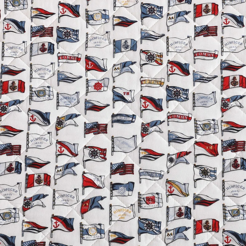 Tommy Hilfiger Tommy Hilfiger Ithaca Stripe Cotton Reversible Quilt Set