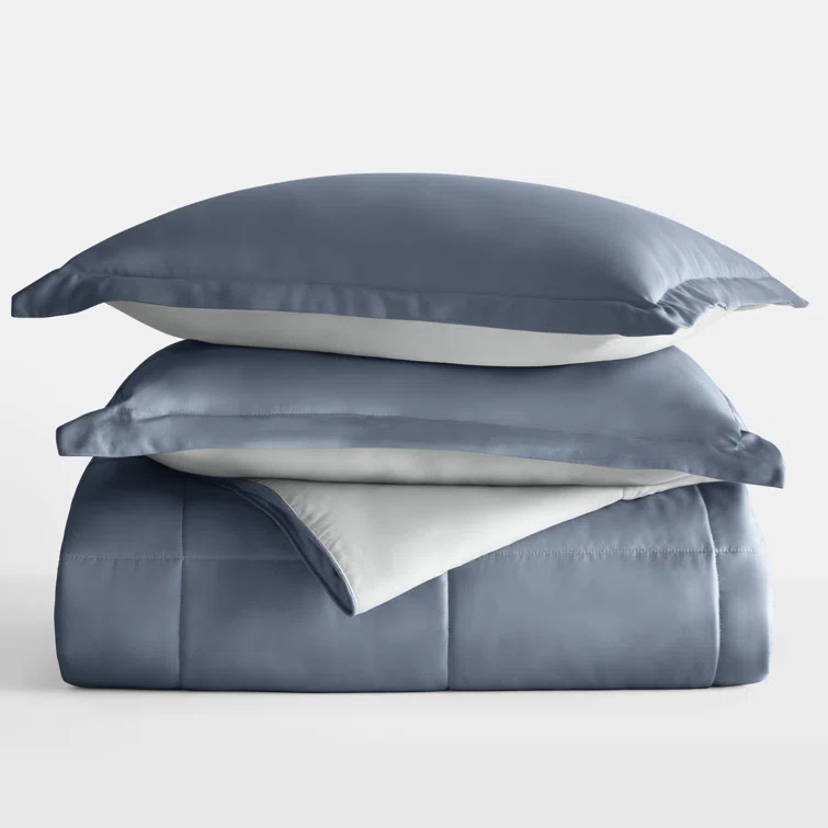 Becky Cameron Reversible Down-Alternative Comforter Bedding Set