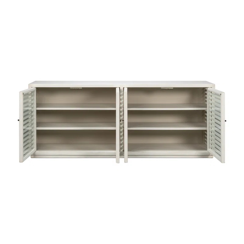 Sarreid Ltd St. Nevis 92'' Solid Wood Sideboard