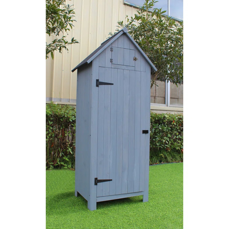 Hanover 2 ft. 5 in. W x 2 ft D Solid Wood Storage Shed