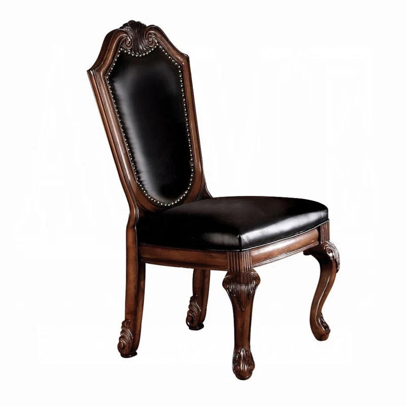 Acme Furniture Industry Inc. Chateau De Ville Side Chair (Set-2) in , Cherry (Set of 2)