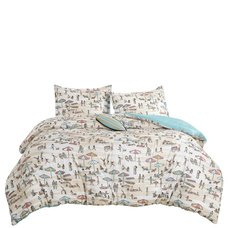 Surf Twin/full Size Comforter Set
