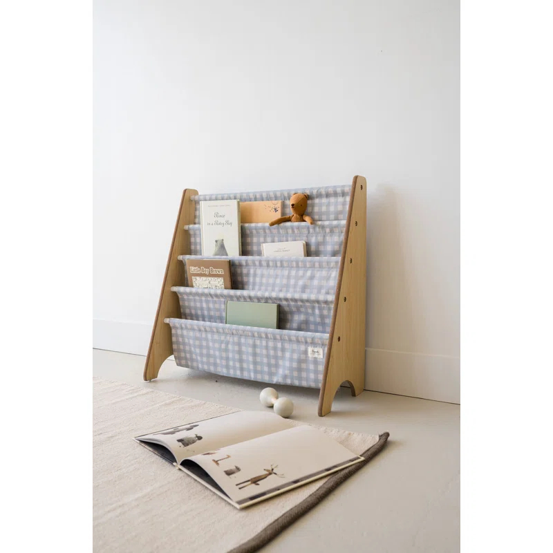 3 Sprouts 3 Sprouts - Book Shelf - Kids Book Rack Organizer  - Baby Room Bookcase