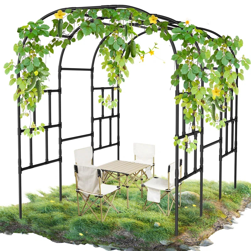 Blooming Large Garden Arch Gazebo Pergola