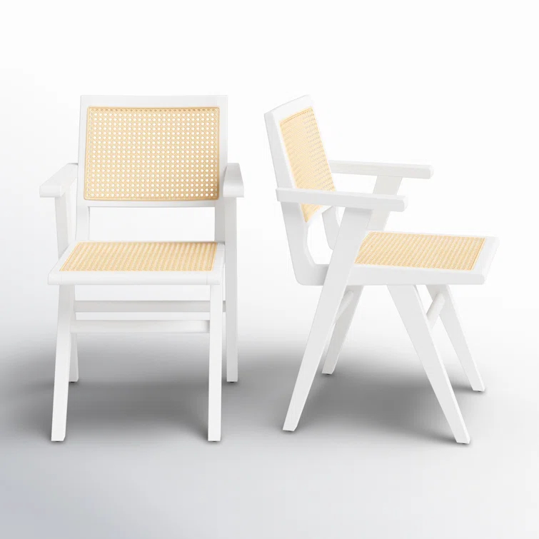 AllModern Atticus 18.10'' H Ash Armchair (Set of 2)