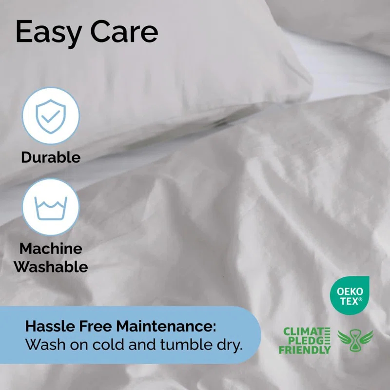 CGK Linens Premium Hotel Quality Soft & Cooling Duvet Cover Set