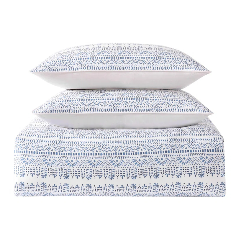 Reef Coastal Cotton Abstract Comforter Set