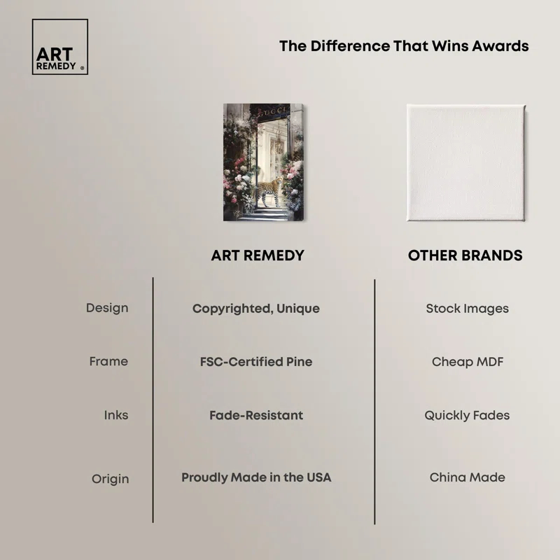 Art Remedy Flower Storefront Canvas Fashion Designer Wall Art by Art Remedy