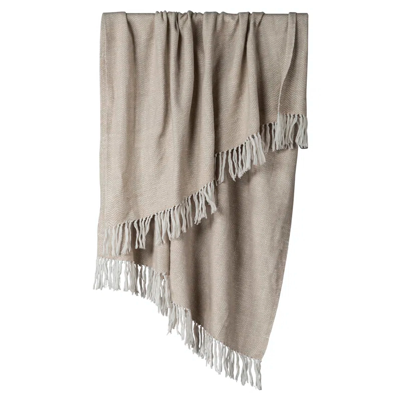 Rizzy Home Hand Woven Throw Blanket