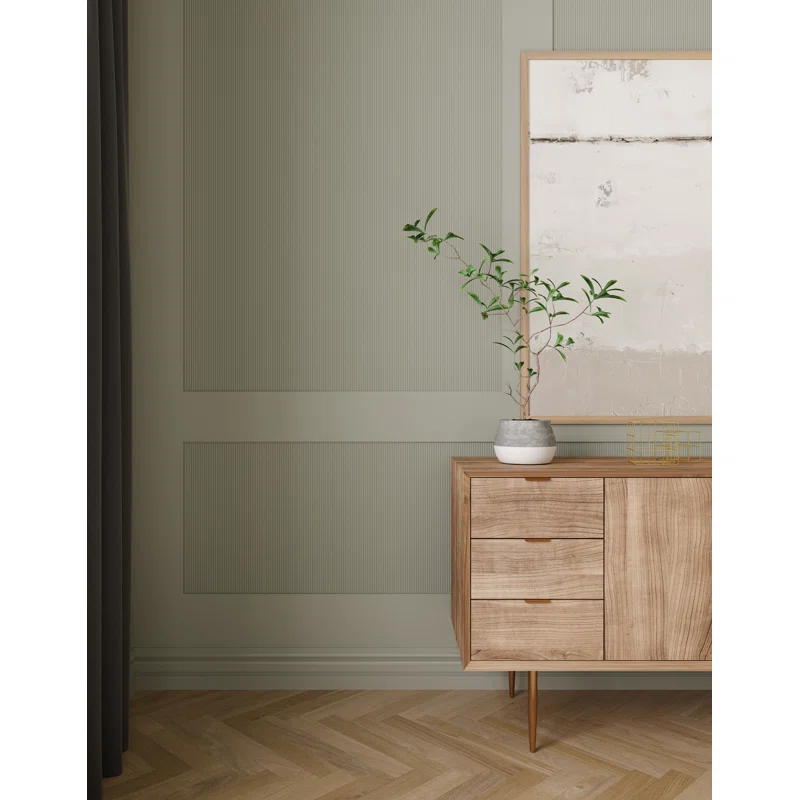 Ornamental Mouldings Narrow Reeded 5 x 96 W Accent Moulding