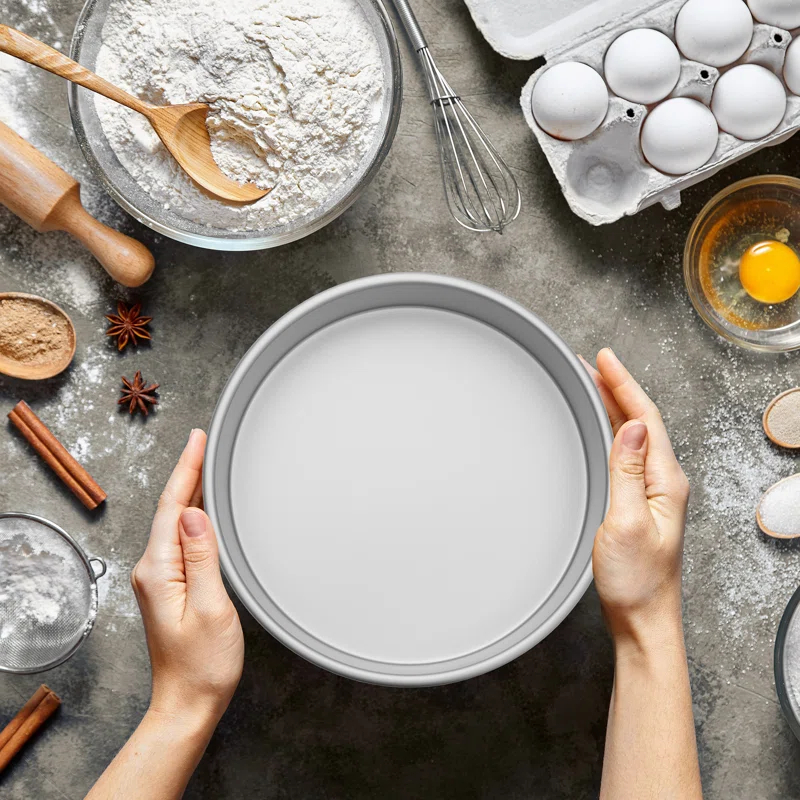 Last Confection 2 Piece Aluminum Bakeware Set, 6" x 2" Deep