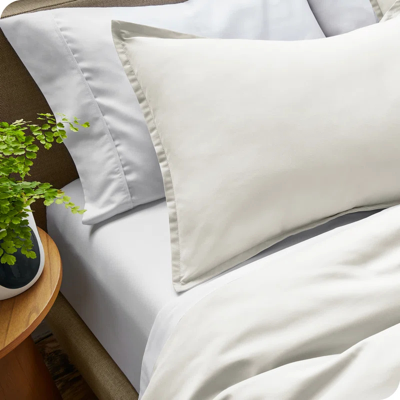 Bare Home Washed Microfiber Duvet Cover Set