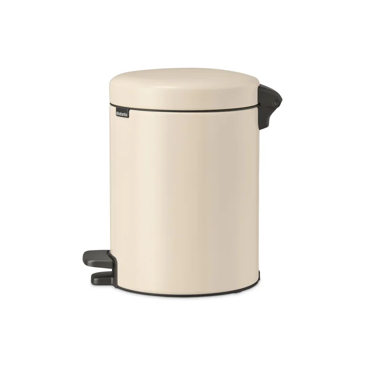 Brabantia NewIcon Step On Trash Can, 1.3 Gallon (5 Liter)