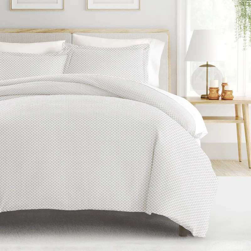 Home Garden Pattern Duvet Cover Set