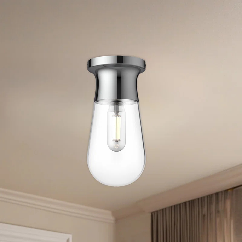 Marcel Glass Flush Mount