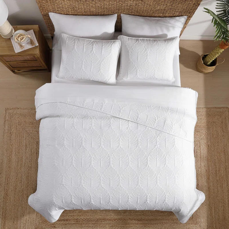 Tommy Bahama Home Tropical Cotton Standard Quilt Set