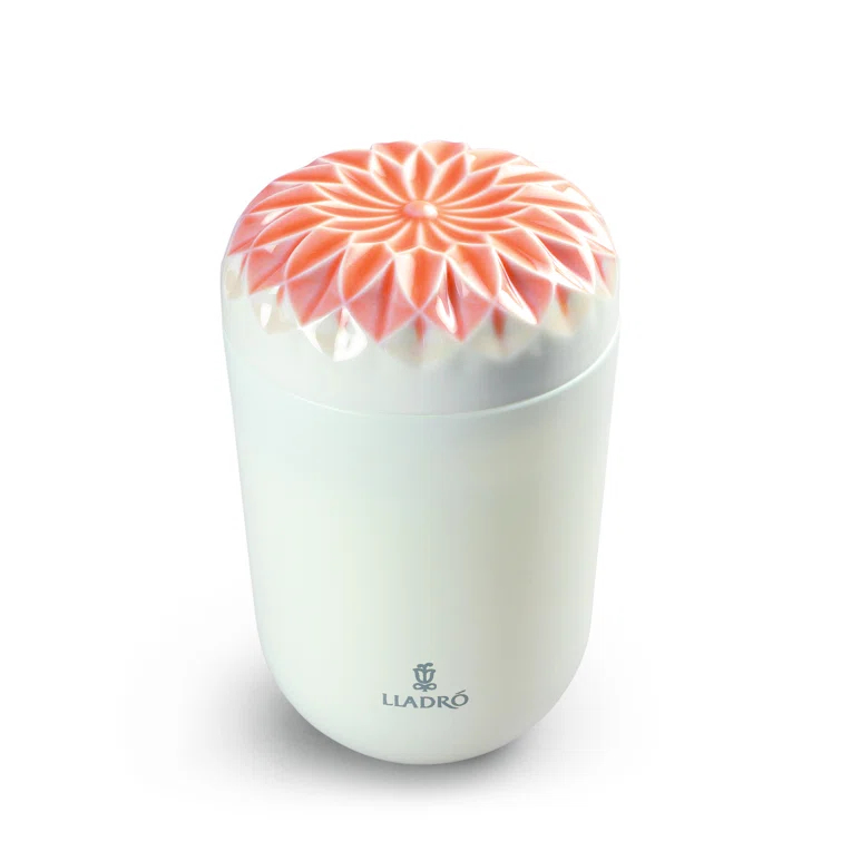 Valencia Scented White Porcelain Jar Candle