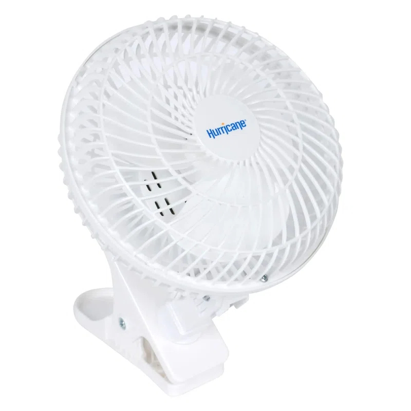 Hurricane Hurricane 10'' Oscillating Retro Clip Fan Fan