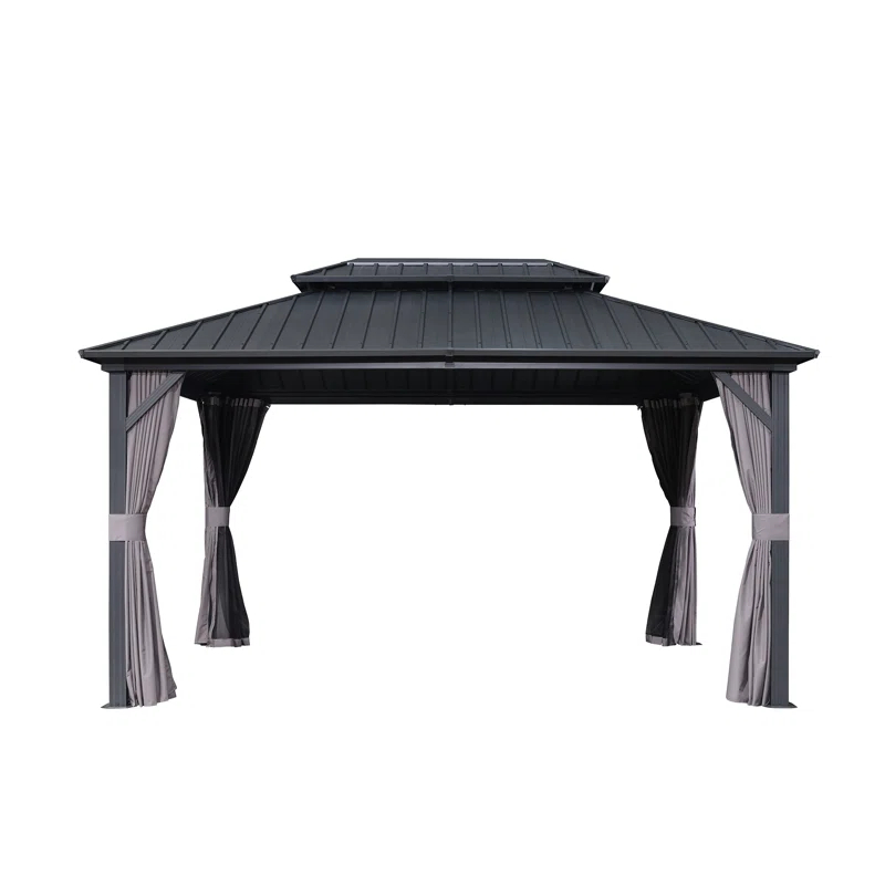 Purple Leaf Aluminum Patio Gazebo