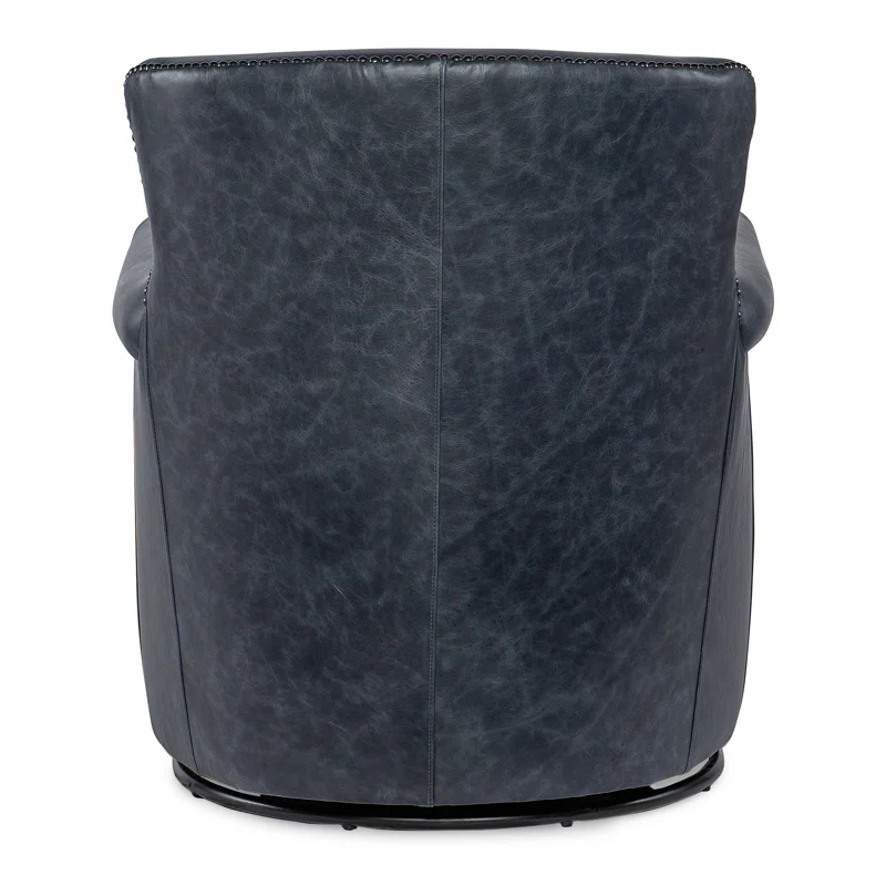 Hooker Furniture Leather Swivel Club Chair