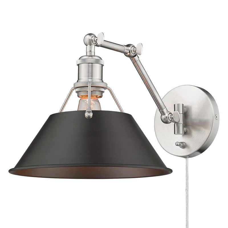 Trent Austin Design® Weatherford Steel Swing Arm Sconce