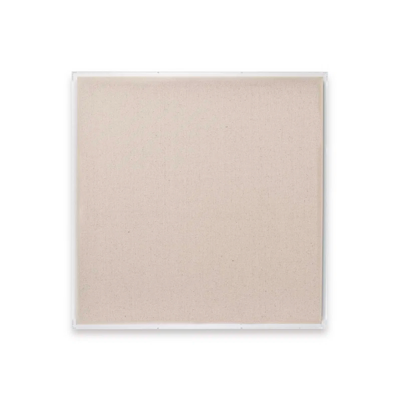Wexel Art Modern Acrylic Shadowbox with Linen Canvas 3" Depth | UV Grade