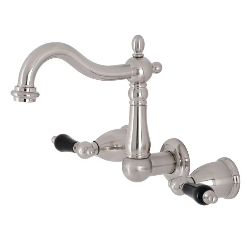 Kingston Brass Duchess Two-Handle Wall Mount Bathroom Faucet
